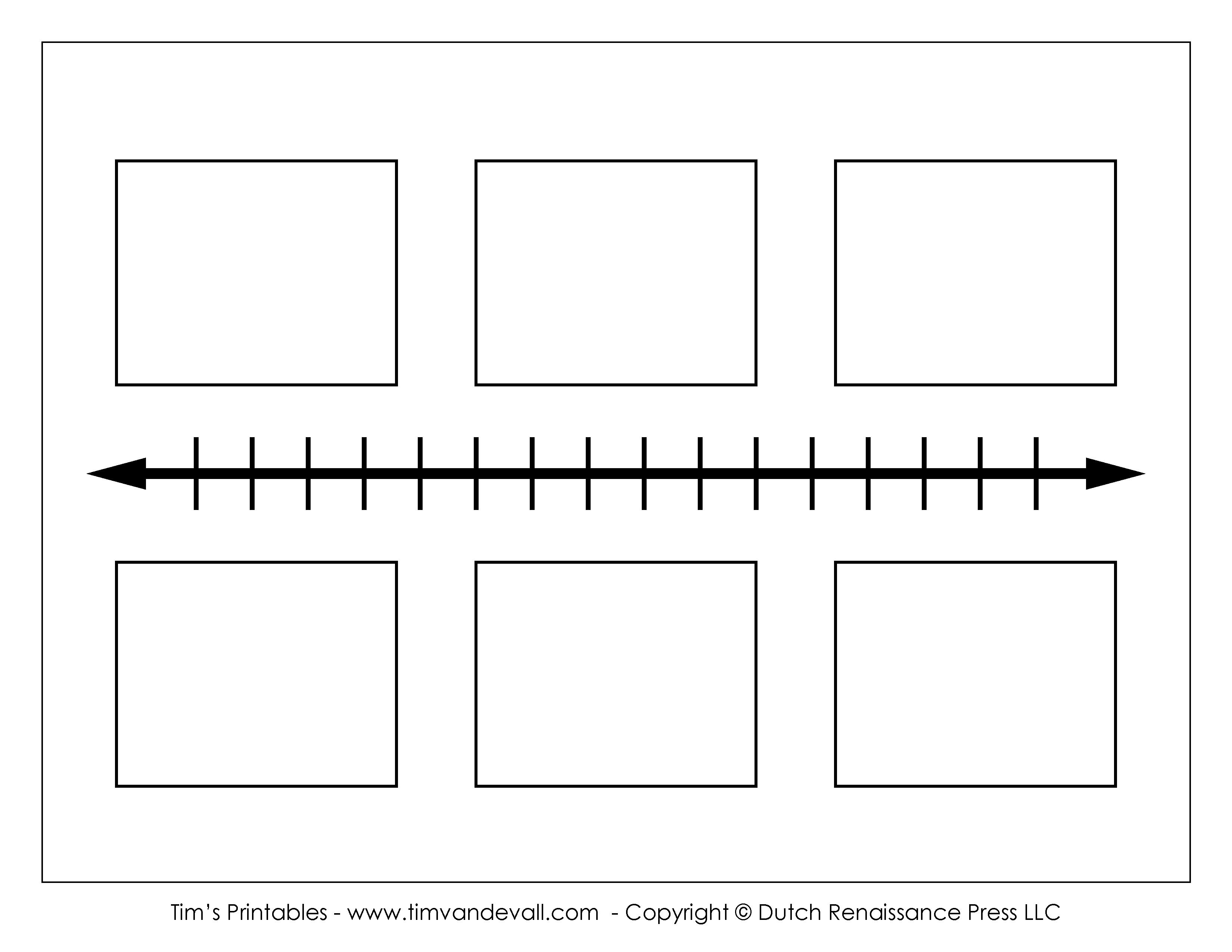 Blank Timeline Template Tim s Printables