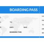 Boarding Pass Template Stock Illustrations 5 575 Boarding Pass Template Stock Illustrations Vectors Clipart Dreamstime