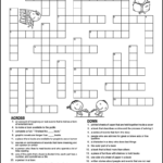 Book Themed Crossword Puzzle For Kids Tree Valley Academy