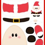 Build A Santa Printable Free Printable Paper Santa Template