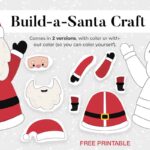 Christmas Build a Santa Craft Mrs Merry