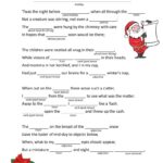 Christmas Mad Libs Printable Teach Me I m Yours