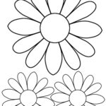 Daisy Template To Cut Out Kids Pic