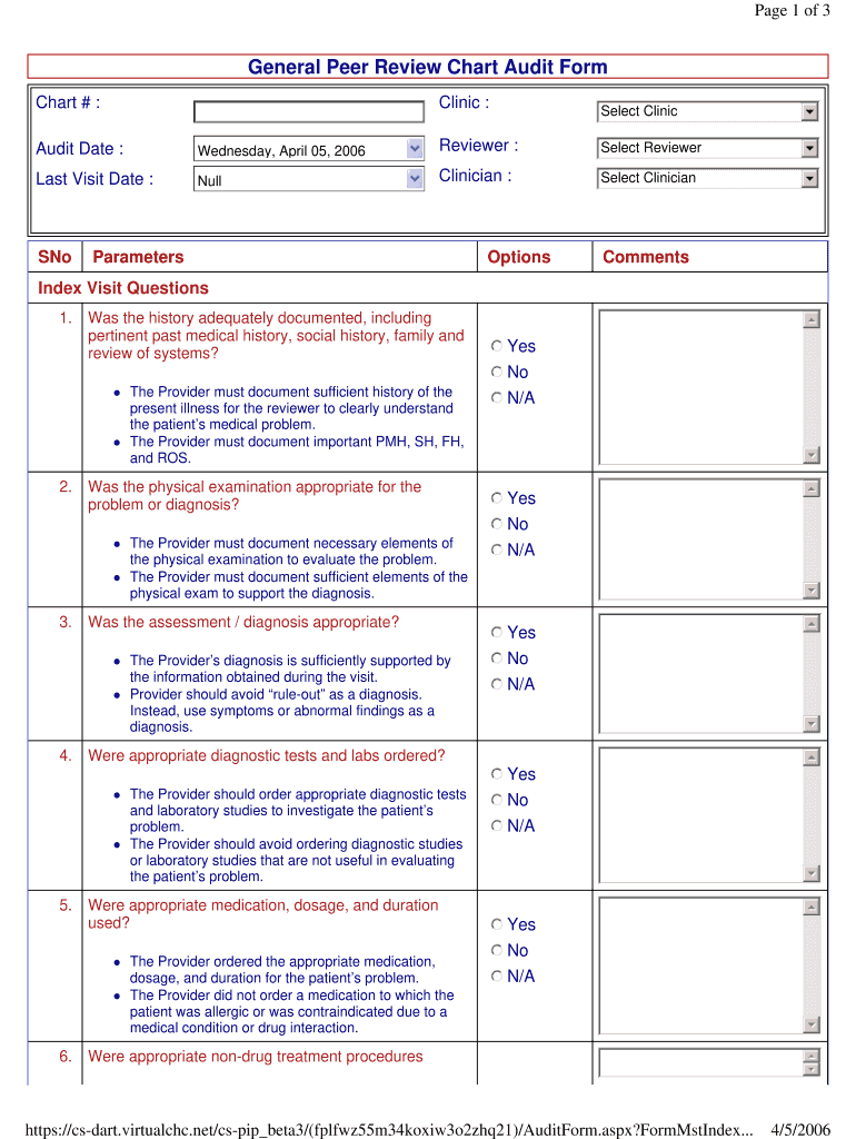 Dental Chart Audit Checklist Fill Online Printable Fillable Blank PdfFiller
