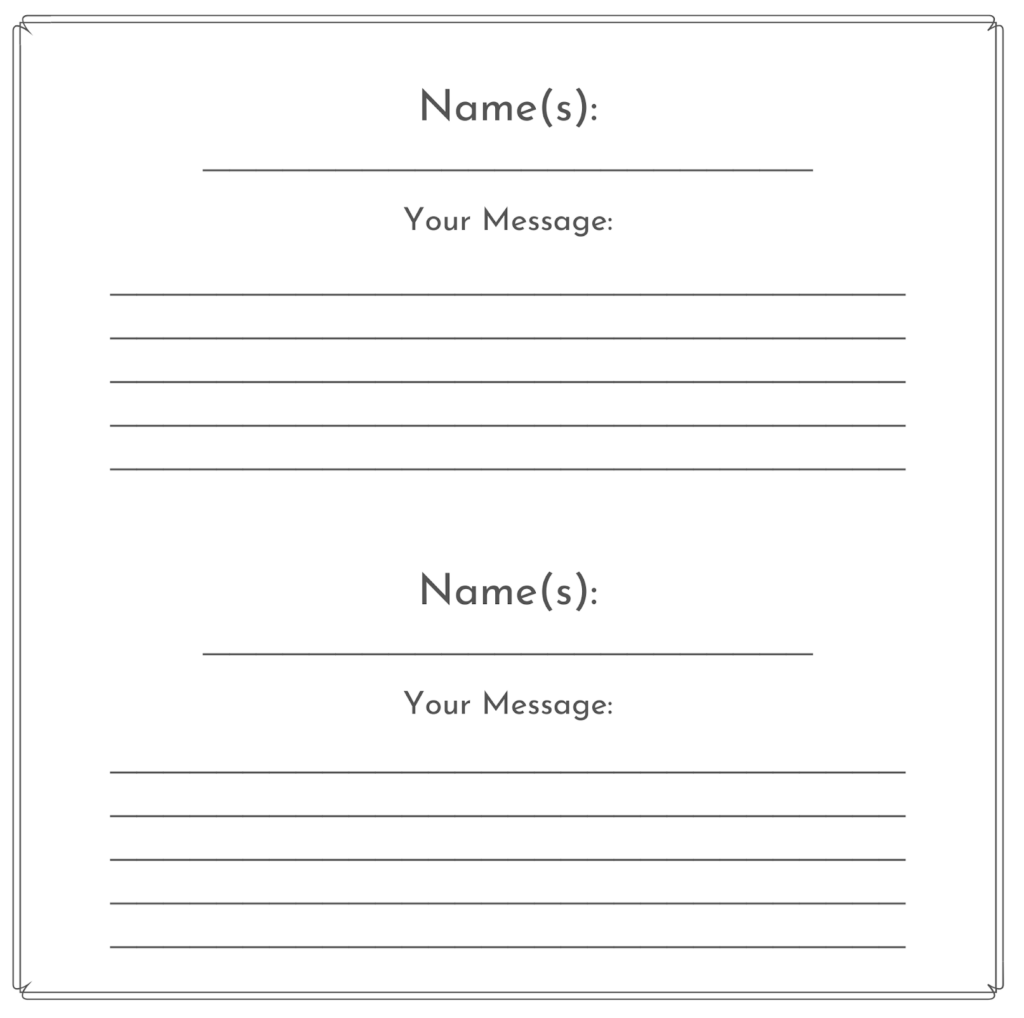 DIY Guest Book Templates Zola Expert Wedding Advice