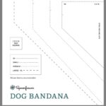 Dog Bandana Dog Bandana Pattern Dog Collar Bandana Dog Bandana Diy