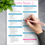 Download Printable Wedding Planning Checklist PDF