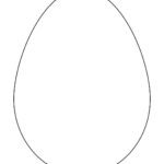 Easter Eggs Templates And Coloring Pages