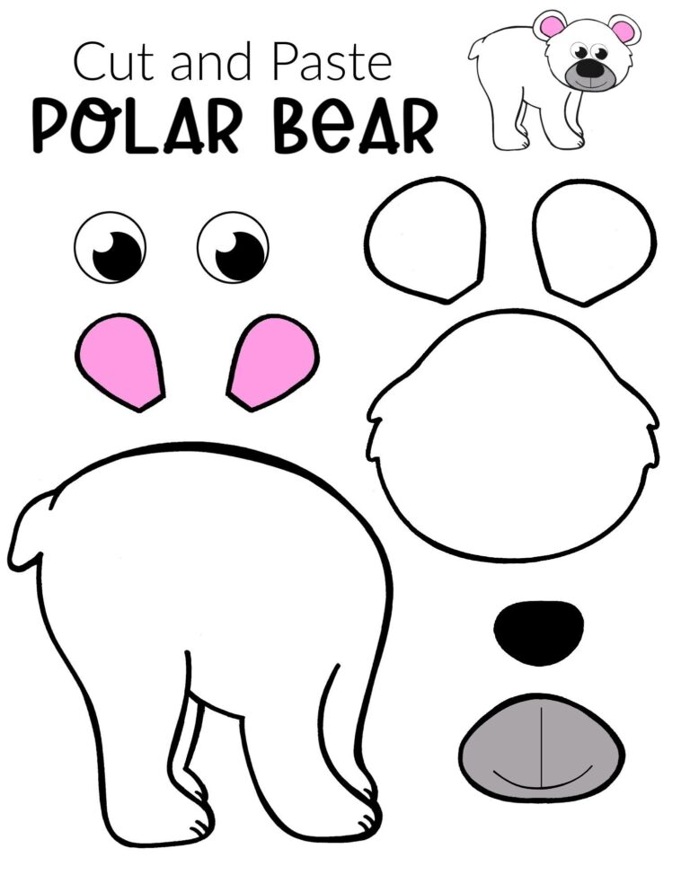 free-printable-polar-bear-template-fillable-form-2023