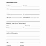 Employee Contact Information Form Awesome 47 Printable Employee Information Forms Personnel Business Template Emergency Contact Form Job Application Form