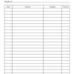 Expense Tracker Printables 20 FREE Options Printabulls