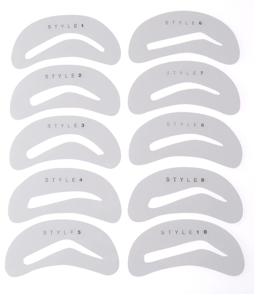 Eyebrow Stencils 