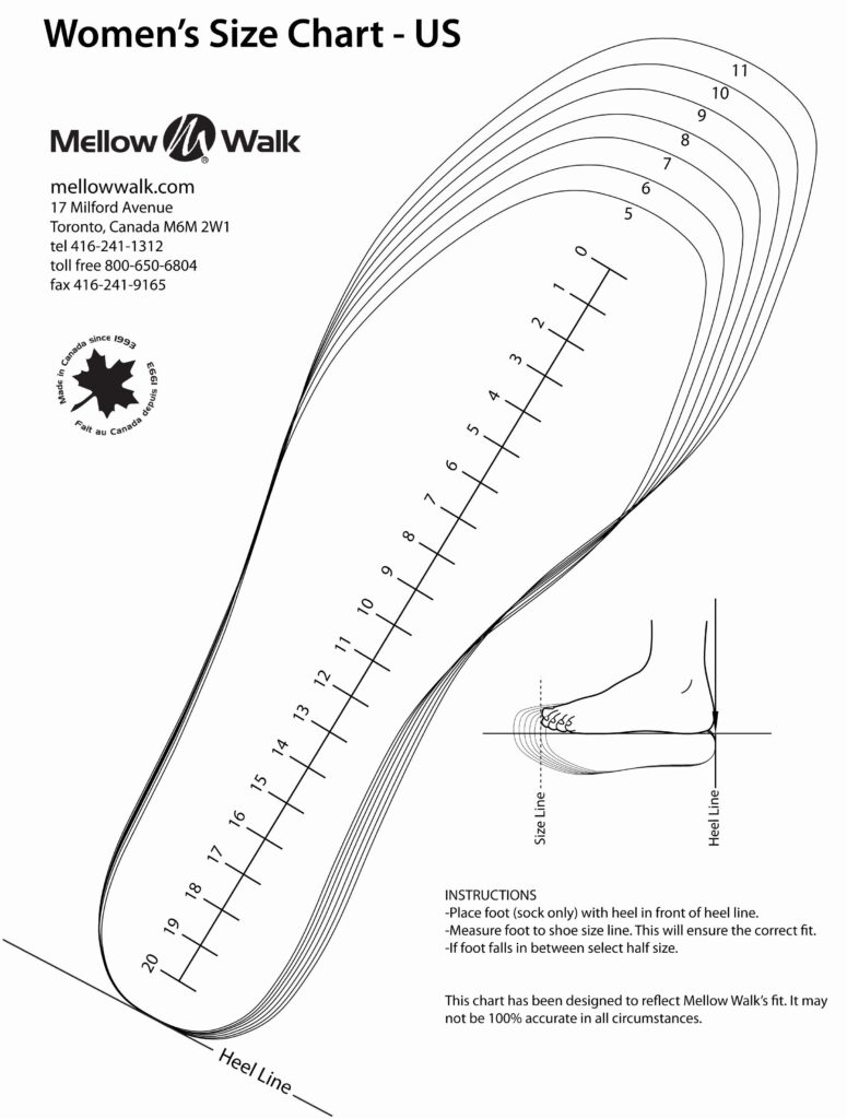 Foot Measurement Chart Printable Best Of Getting The Perfect Mellow Walk Fit Is As Easy As 1 2 3 Baby Moccasin Pattern Shoe Size Chart Shoe Chart