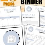 Free 4 Page Medical Binder Printable Savor Savvy