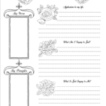 Free Bible Journaling Printables Including One You Can Color