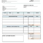 Free Body Shop Invoice Template PDF WORD EXCEL