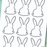 Free Bunny Rabbit Templates Tons Of Shapes Sizes