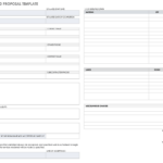 Free Construction Bid Templates Smartsheet