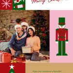 Free Custom Printable Christmas Newsletter Templates Canva