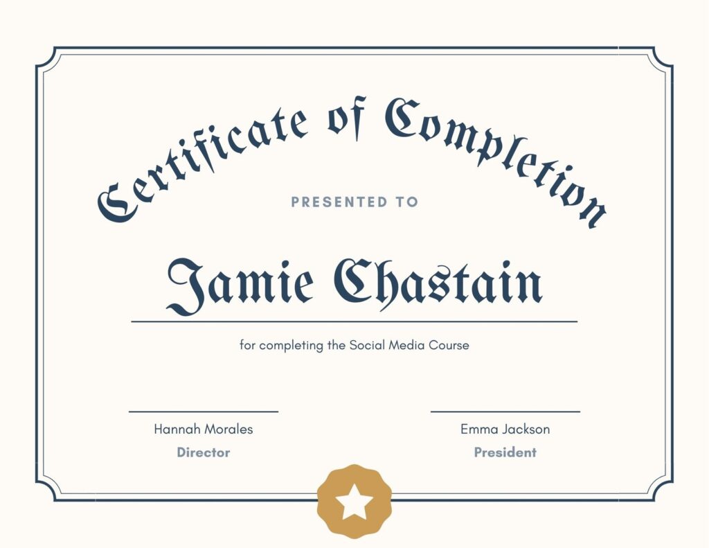 Free Custom Printable Diploma Certificate Templates Canva