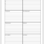 Free Dashboard Layout Planner Printables Free Weekly Planner Pages