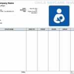 Free Daycare Child Care Invoice Template PDF WORD EXCEL