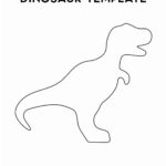 Free Dinosaur Template Printable Stencil For 2023 Crazy Laura