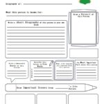 Free Editable Biography Graphic Organizer Examples EdrawMax Online