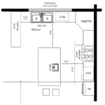 Free Editable Kitchen Floor Plan Examples Templates EdrawMax