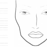 Free Face Chart PDF 4253KB 1 Page s Face Chart Makeup Face Charts Mac Face Charts