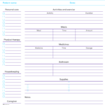 Free Medication List Templates For Patients And Caregivers