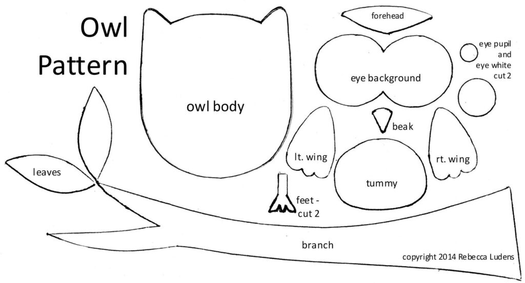 Owl Templates Printable