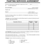 Free Painting Contract Template PDF Word Legal Templates