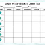 Free Preschool Lesson Planning Resources Pre K Printable Fun
