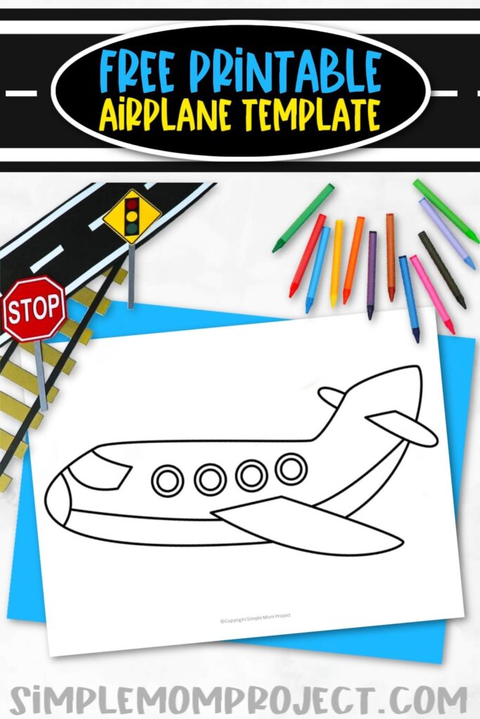 Free Printable Airplane Template