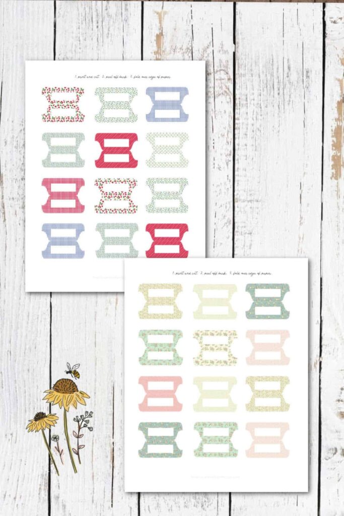 Free Printable Binder Divider Tabs Heart s Content Farmhouse