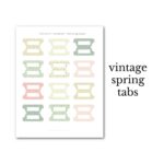 Free Printable Binder Divider Tabs Heart s Content Farmhouse