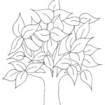 Free Printable Coloring Page For Kids With Leaves And Tree Trunk To Color Family Tree Craft Family Tree Poster Family Tree For Kids