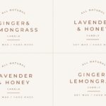 Free Printable Custom Candle Label Templates Canva