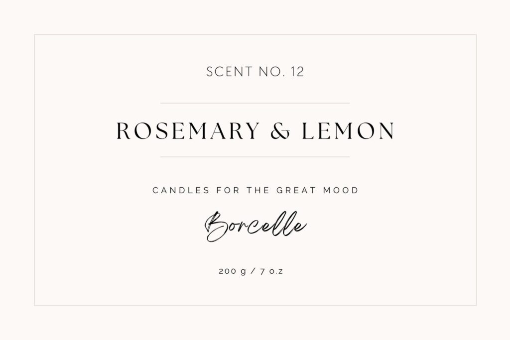 Free Printable Candle Label Templates