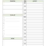 Free Printable Daily Planner 2022 6 Templates CalendarKart