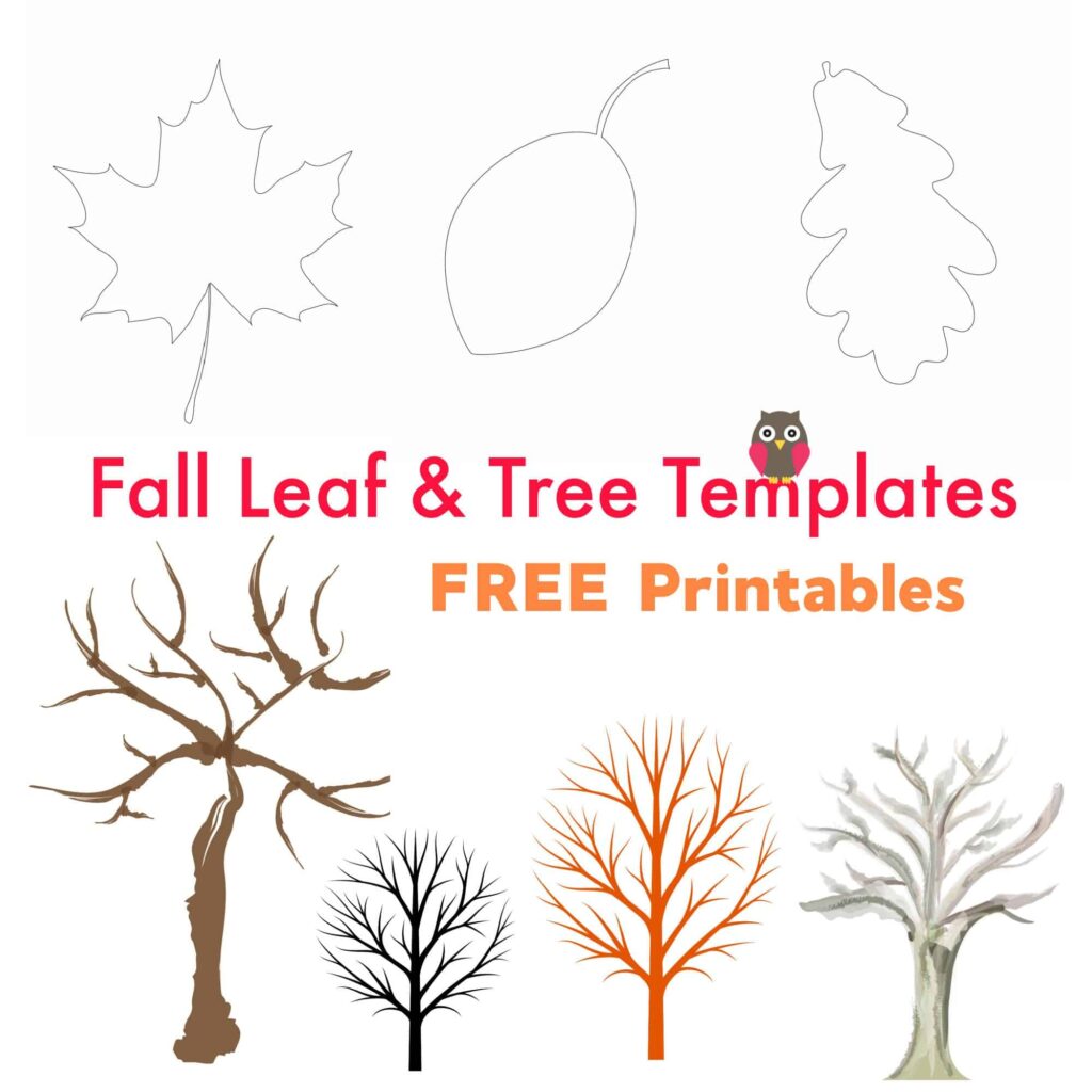 Fall Tree Template Printable