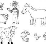 Free Printable Farm Animal Coloring Pages For Kids Farm Animal Coloring Pages Farm Coloring Pages Animal Coloring Books