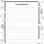 Free Printable Gratitude List My Alfond Grant