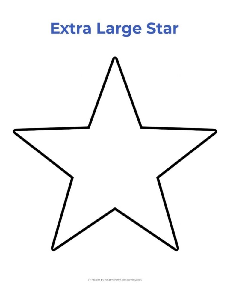 Star Printables Templates - Fillable Form 2024