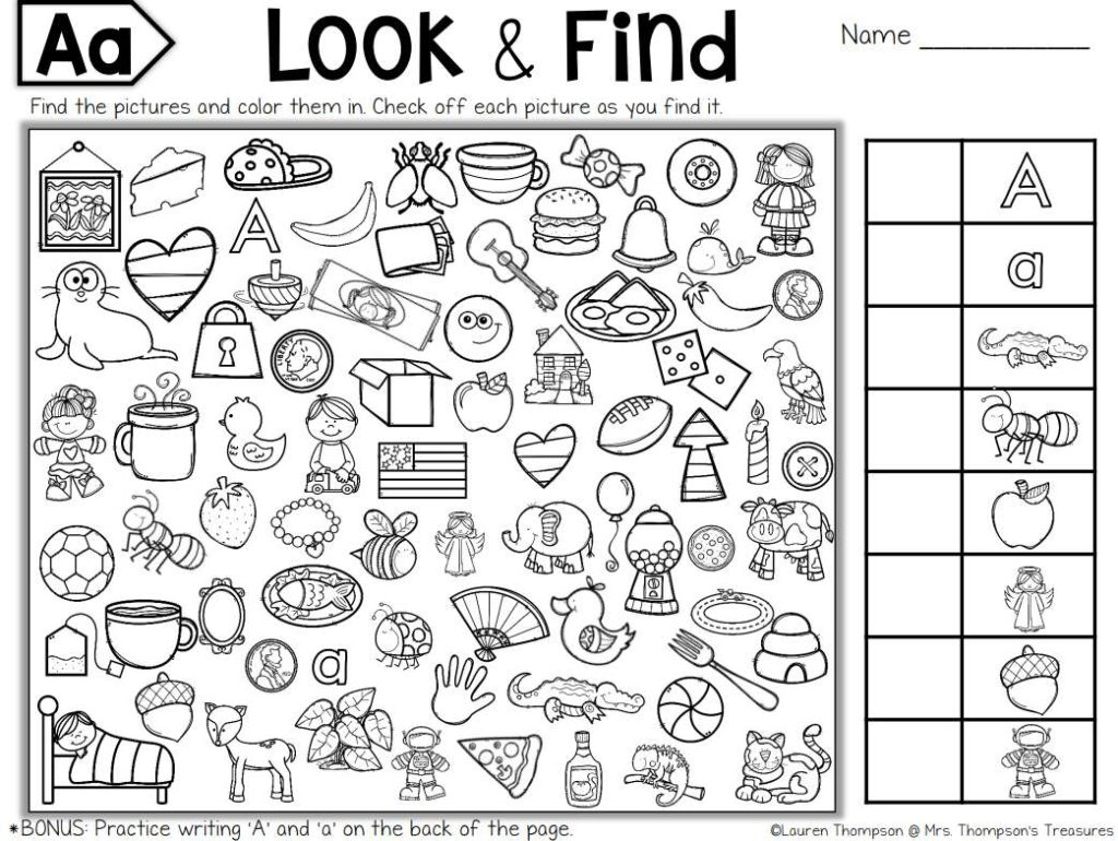 Kids Puzzles Printable