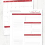 Free Printable Holiday Planner Download Simple As That