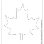 Free Printable Leaf Template 3 Versions 2 Sizes Each Pjs And Paint