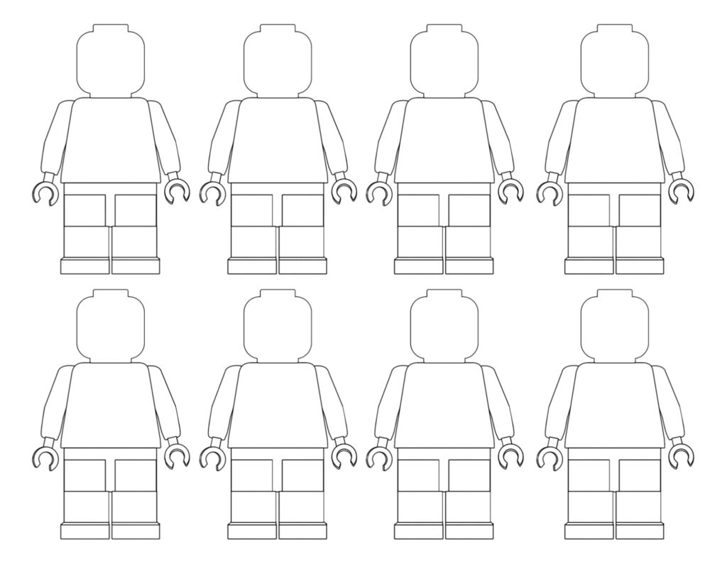 Lego Template Printable