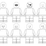 Free Printable Lego Coloring Pages Paper Trail Design